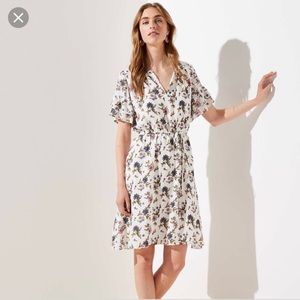 Floral LOFT dress.